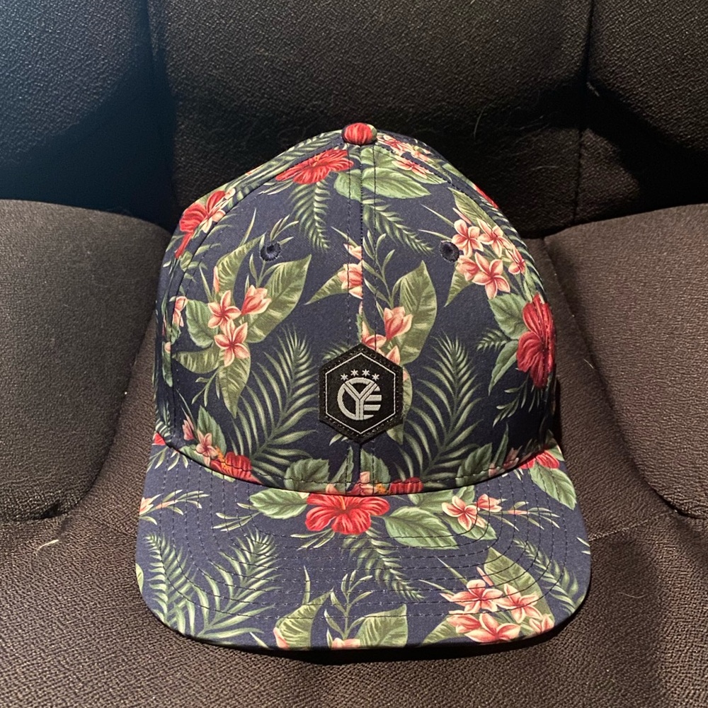 Whiskey Riff Floral Snapback
